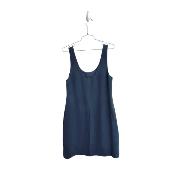 Theory navy blue casual dress with pockets size S - Picture 2 of 6